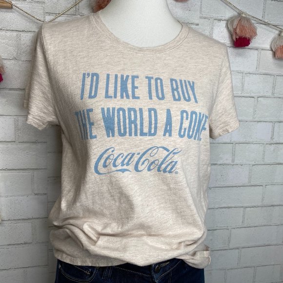 Coca Cola Tops - Coca Cola X Lucky Brand graphic tee short sleeve M
